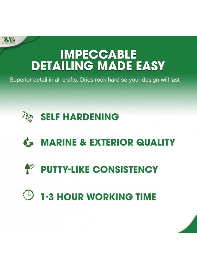 Aves Apoxie Sculpt - 2 Part Modeling Compound (A & B) - 1 Pound, Natural - Image 4