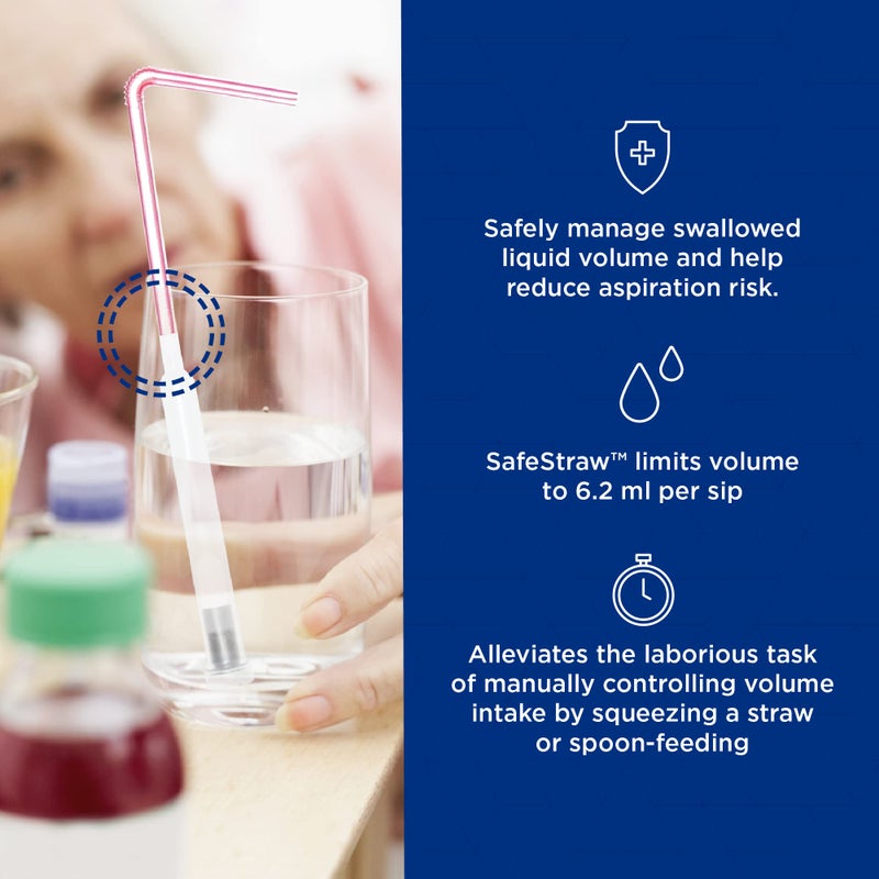 Bionix - SafeStraw  Drinking Straw Attachment  Ideal Drinking Aid for Patients with Swallowing Disorders  Safe & Effective  Reusable  Simple & Discreet  For Single-Patient Use  Easy-To-Clean - Image 3