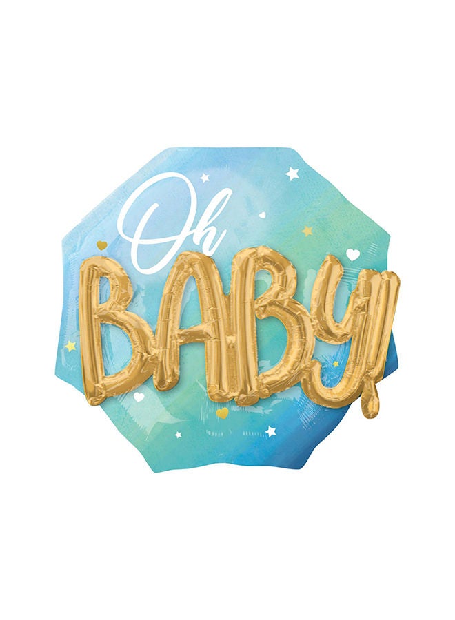 NIBEMINENT Baby Boy Blue Speciality Balloon 