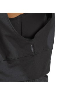 Adidas Adidas Power Cover Up Black Training Sweatshirts For Women Xs  - Image 4