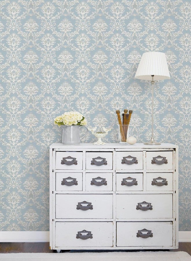Norwall Document Damask Wallpaper - Image 2