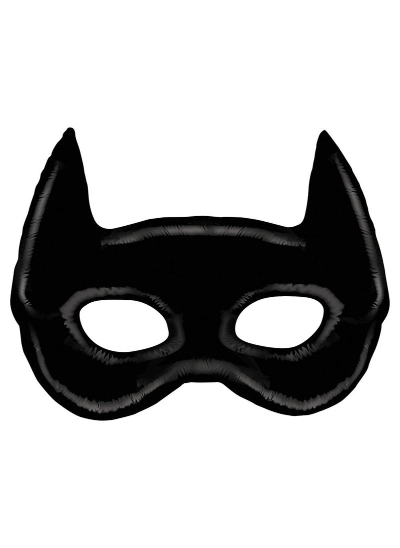 بالون قناع باتمان من رقائق الألومنيوم باللون الأسود 114 سم