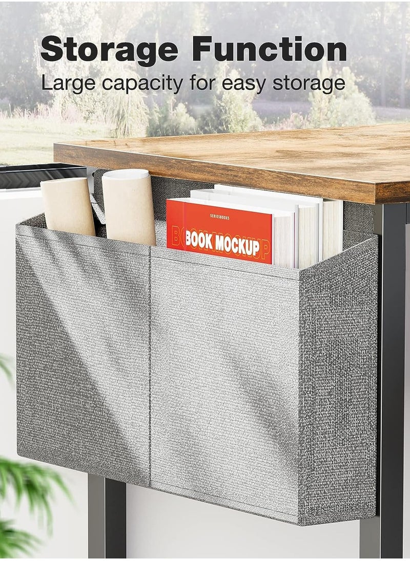 Computer Desk 100cm Home Office Computer Writing Table, Laptop PC Table, Sturdy Home Office Table, Work Writing Desks with Storage Bag and Head phone Hook - pzsku/Z88E376BA7A67728116D1Z/45/_/1714104444/fc9b0ccc-7d63-48fd-bd3c-1870e2d17c31