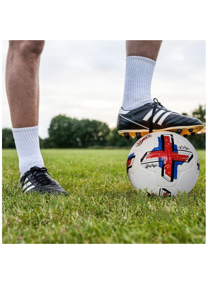 Spall Football Soccer Ball For Matches World Cup Best Indoor/Outdoor Water Proof Ball For Professional Training And Match Men And Women Youth And Adult - Image 3