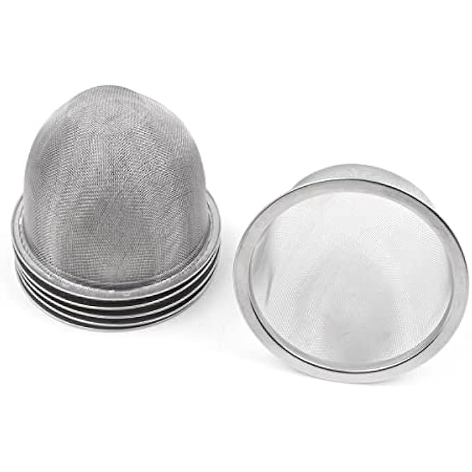CENPEK 6Pcs Metal Tea Filter Metal Teapot Replacement Mesh Strainer Insert For Loose Tea For Coffee Tea Maker Coffee Brewers72 * 60Mm - Image 4