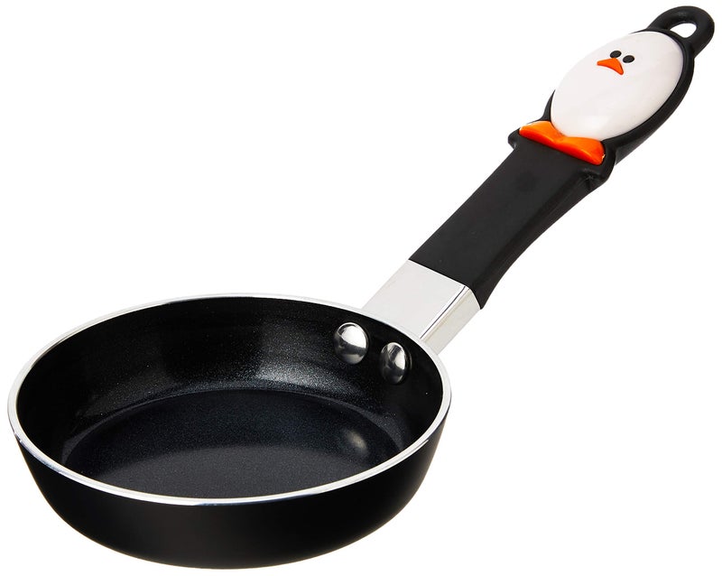 Joie Mini Nonstick Fry Pan – 4.5-Inch Nonstick Egg Pan with Heat-Resistant Handle, BPA & PFOA-Free, Compact & Easy to Store, Black - Image 1