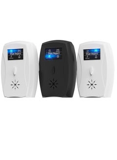 New 2022 Effective Ultrasonic Pest Repeller - Wall Plug-in Electromagnetic + Ionic, Up to 9000 Sq.ft, Cockroach Control Safe Quiet Device for Insects Roaches Ant Mice Bugs  Rodents Spiders, 3Pack