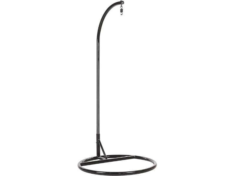 ANAND INDIA GROUPS ANAND INDIA GROUPS Hammock Swing Chair Stand Stand Only Hammock Chair Stand for Indoor Outdoor Heavy Duty 150kg Weight Capacity 1pcs Black 