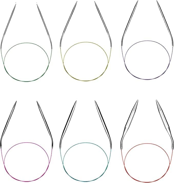 Round Knitting Needles Circular Needles Set Size 4 36 Inch