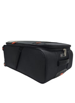 Track Softside 3 Piece Luggage Trolley Set Expandable & 4 Double Wheels With TSA Lock  - Image 4