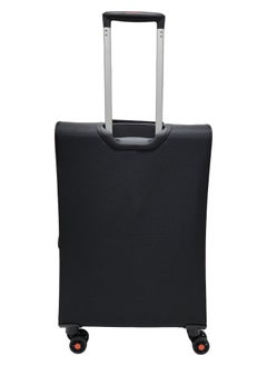 Track Softside 3 Piece Luggage Trolley Set Expandable & 4 Double Wheels With TSA Lock  - Image 3