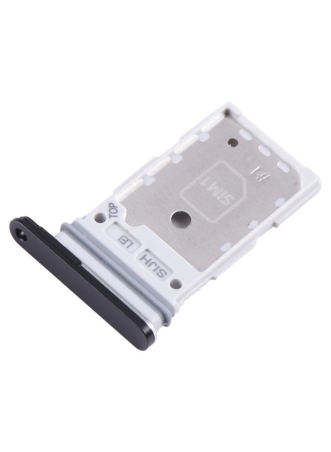 erorex For Samsung Galaxy S22 Ultra 5G SM-S908B Original SIM Card Tray + SIM Card Tray (Jet Black) - Image 2