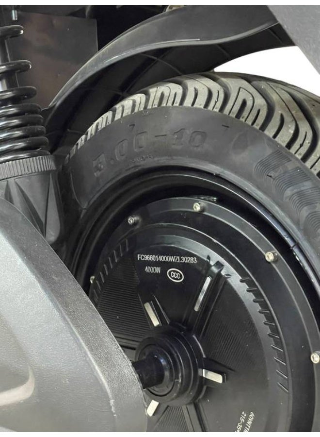 Amazing 72V electric scooter with a powerful 4000W motor - Image 4