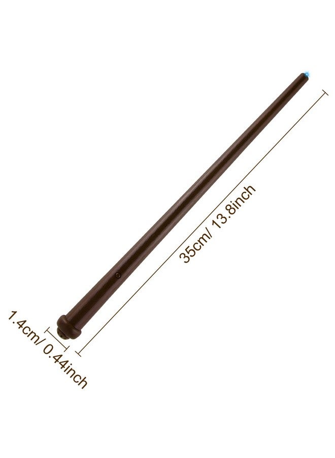 MIAHART 10 Pcs Magic Light up Wands Illuminating Wizard Wands Sound Toy Witch Wands for Halloween Cosplay Masquerade Party Costume Accessory - Image 2