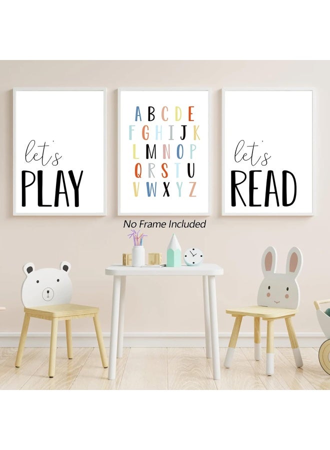 Joocrise Kids Playroom Wall Art Set of 3 - Image 3