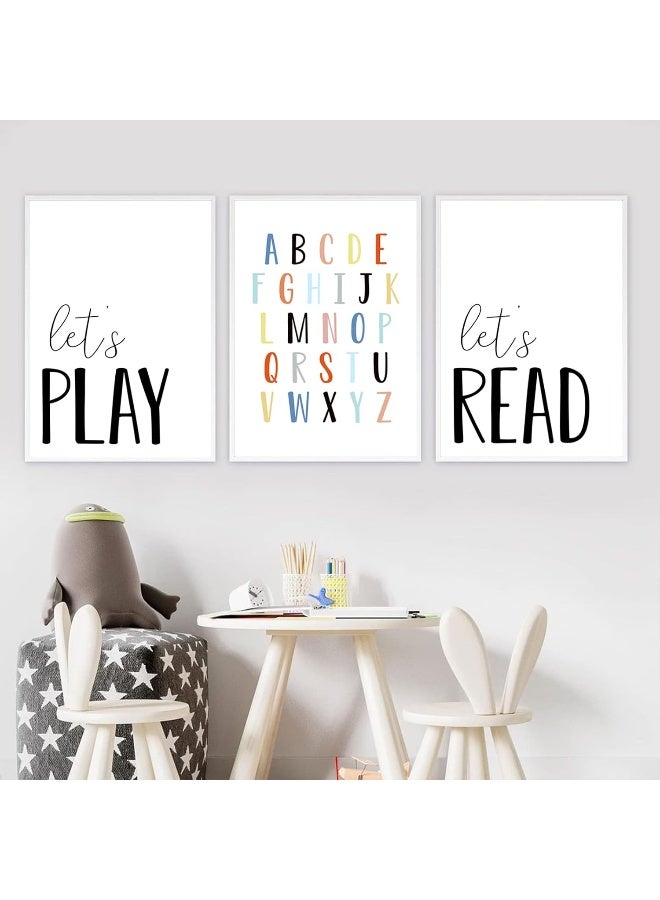 Joocrise Kids Playroom Wall Art Set of 3 - Image 4