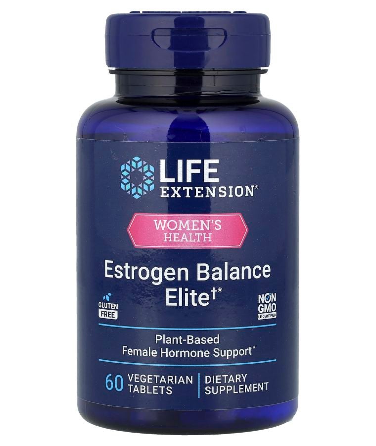 أقراص توازن الإستروجين النخبة 60 للنساء نباتية