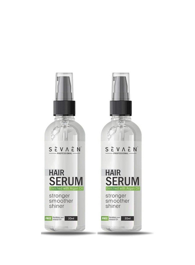 SEVAEN Professional Hair Serum With Argan Oil Promote Hair Growth Fall Rescue Scalp Control Hair Fall Strong Smooth & Shine For All Hair Types (Unisex) - Image 1