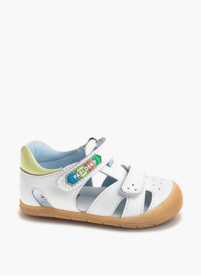 Pablosky Boys' Strap Sandals with Hook and Loop Closure  - Image 1