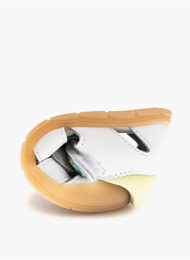 بابلوسكي Boys' Strap Sandals with Hook and Loop Closure