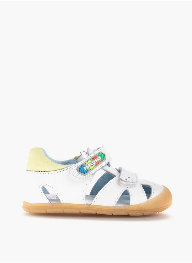 Pablosky Boys' Strap Sandals with Hook and Loop Closure  - Image 2