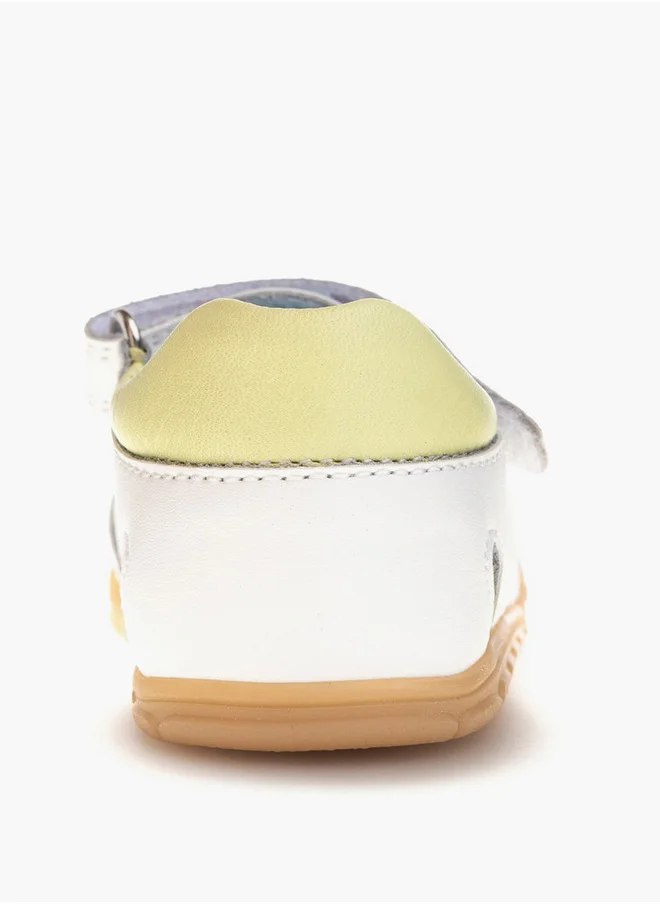 بابلوسكي Boys' Strap Sandals with Hook and Loop Closure