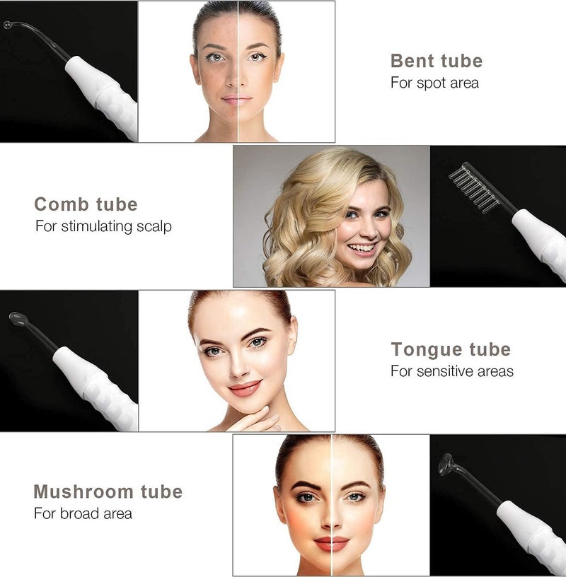 High-Frequency Facial Machine | 4-in-1 Wand Portable Skin and Hair Beauty Device - Image 4