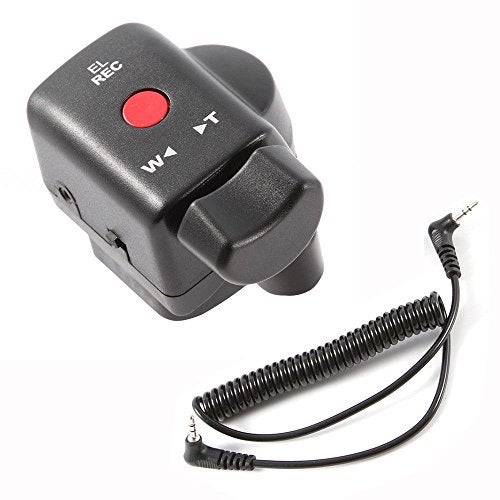 Hersmay Camcorder Zoom Control Remote Controller with 2.5mm Jack Cable for Panasonic LANC GH5 180A 130AC DV Acc Sony 190P 150P 198P VX2000E 2100E 2200E FX1000E - Image 1