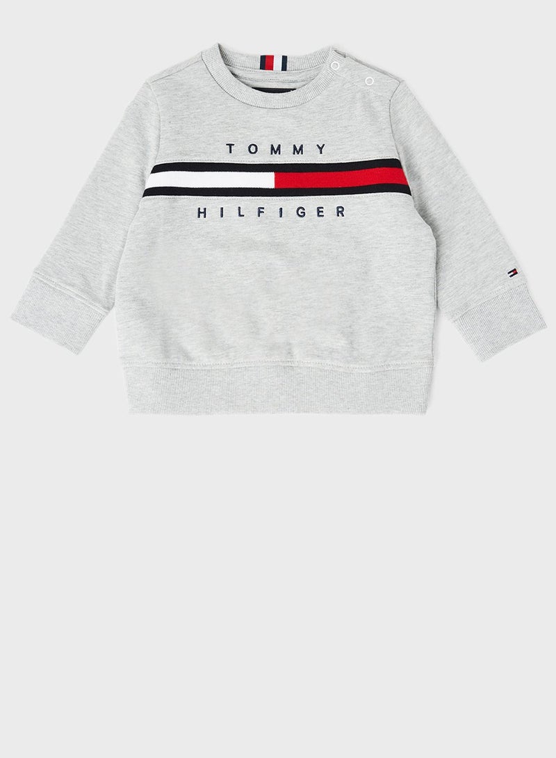 Kids Th Cool Logo Sweatshirt