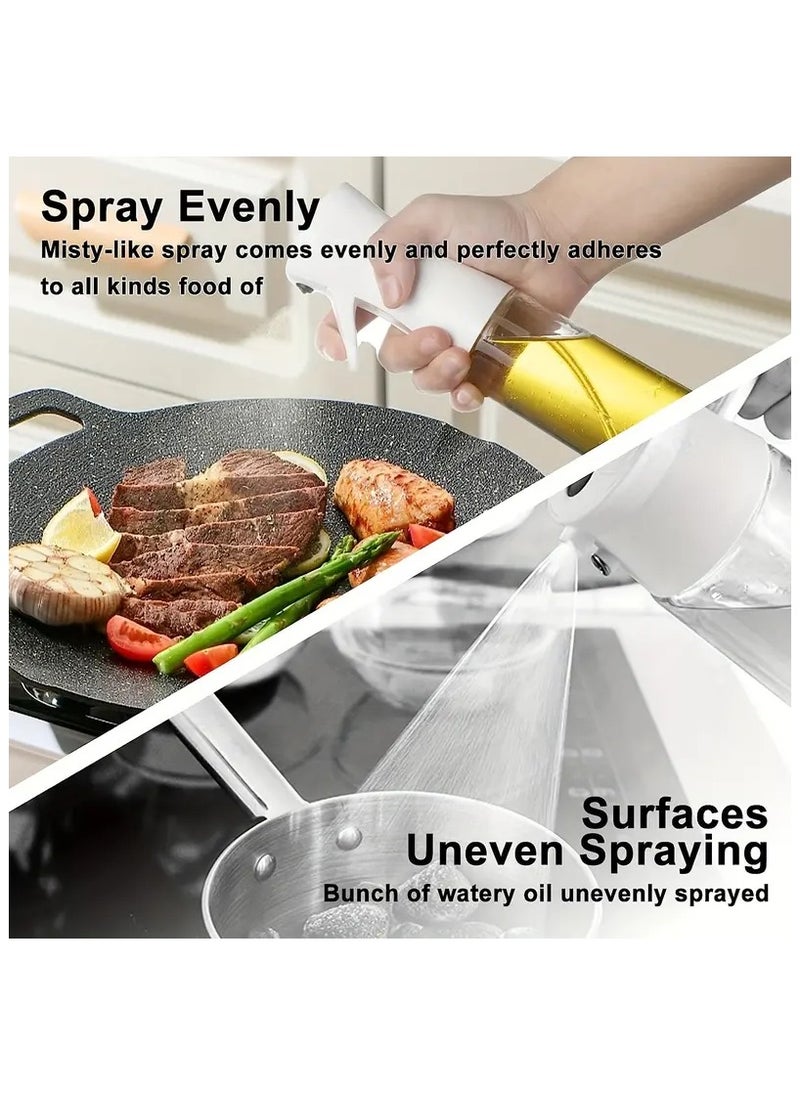 Generic - Oil Sprayer for Cooking,300 ml Food Grade Olive Oil Spray Bottle Premium Oil Sprayer for Air Fryer, BBQ, Salad, Baking, Grilling - Image 1