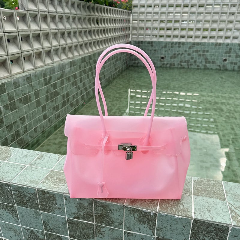 حقيبة كتف توت شفافة من TPU للنساء - Image 3