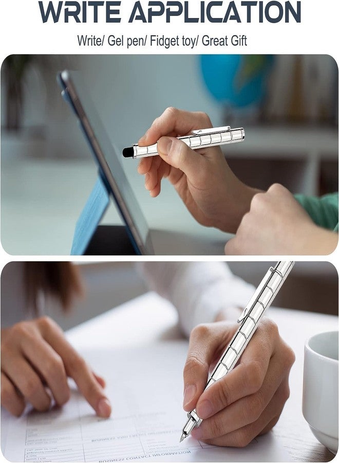 AIDROM MART Magnetic Fidget Pen,Fidget Toys Pen,Magnetic Pen,Decompression Magnetic Metal Pen,Multifunction Writing Magnet Ballpoint Pen,Pressure Fidget Cool Gadgets - Image 2