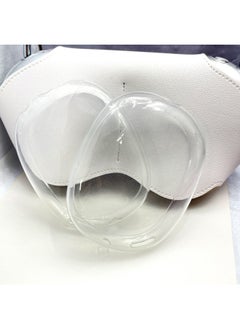AirpodsMax Apple Headset Protective Cover For Apple Headset TPU Transparent Soft Shell Headset-Color:Transparent-Model:Applicable To Airpods Max