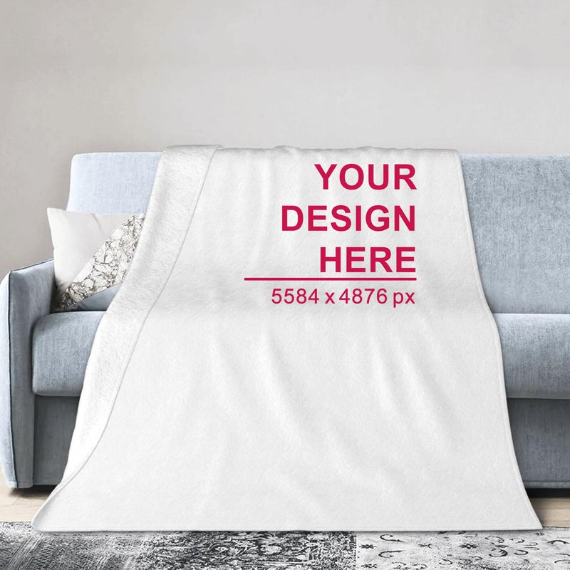 50 × 60 بوصة، بطانية من الفلانيل - النسق العمودي - Image 2