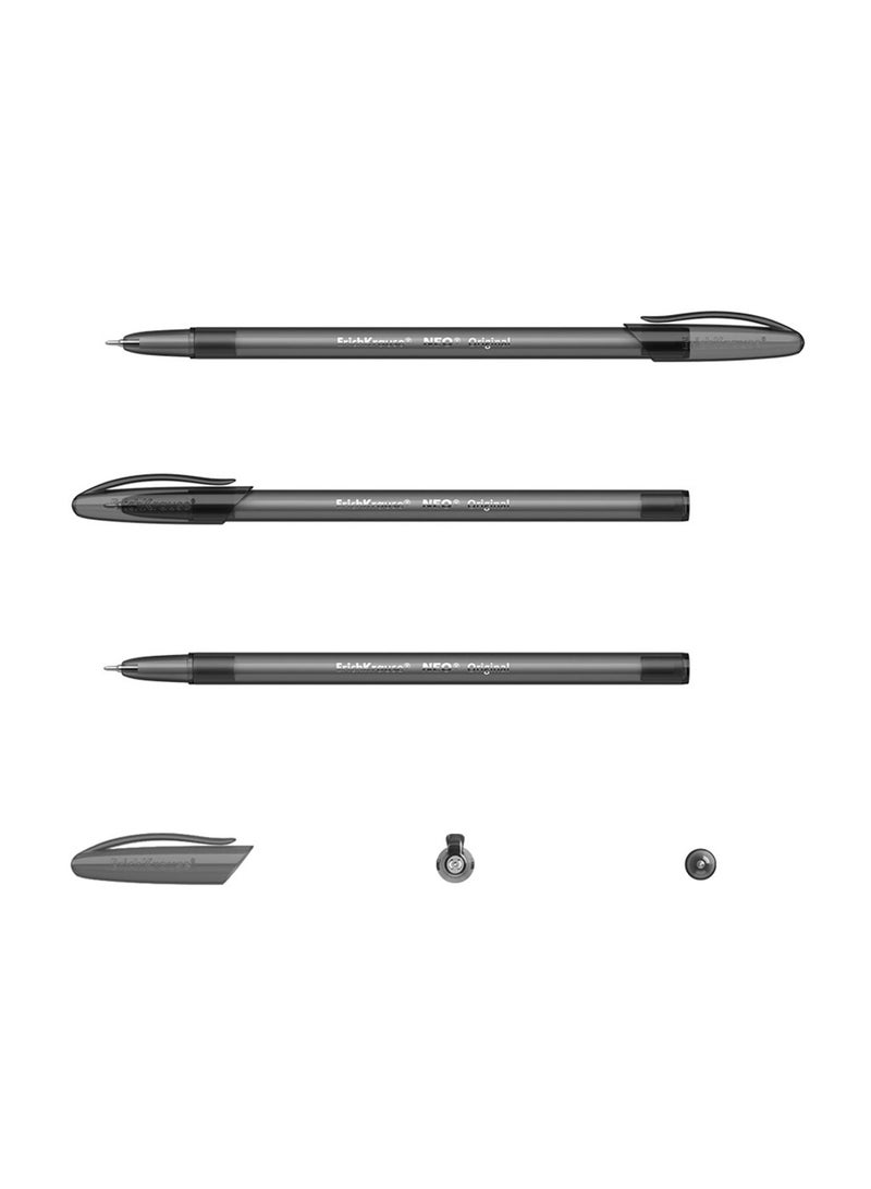 ErichKrause 50-Piece Neo Original Stick Ballpoint Pen 0.7mm Tip Black Ink - Image 3