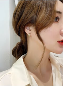 Lee Yon Willow Leaf Shaped Earrings, Gold  - Image 4