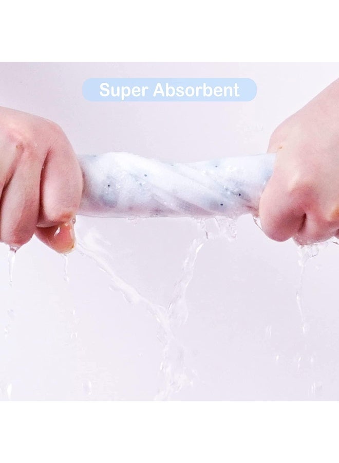 softan Baby Washcloths, 24Pack Baby Wash Cloths Extra Soft & Ultra Absorbent, Baby Towels and Washcloths Face Towel Unisex for Boys Girls Face & Body, Washclothes Gentle on Sensitive Skin, 9x9 Unicorn - Image 3