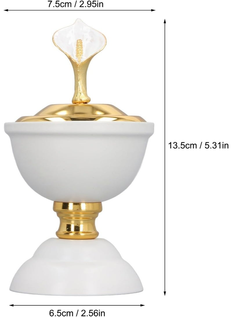 European Style Metallic Incense Burner – Majestic Swan Design by 360 Degree - Image 4