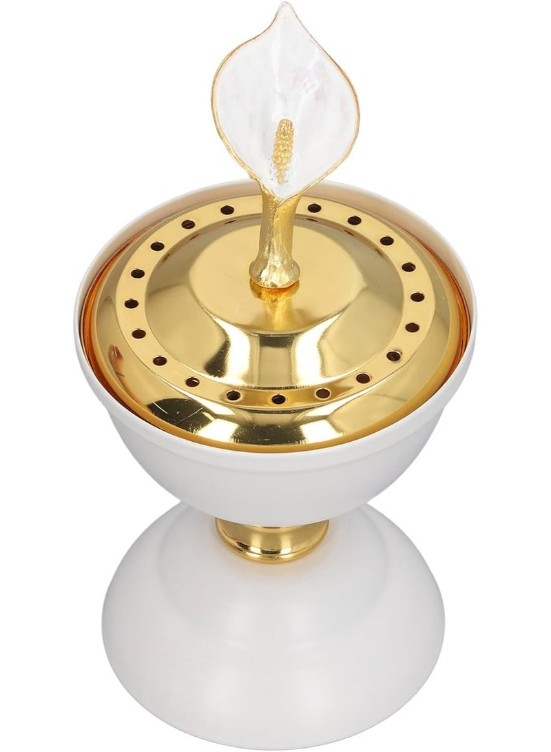 European Style Metallic Incense Burner – Majestic Swan Design by 360 Degree - Image 2