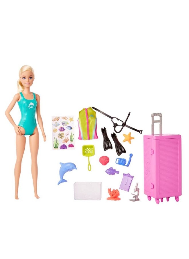 Barbie Barbie Careers MarineBiologist BarbieDoll set  - Image 2