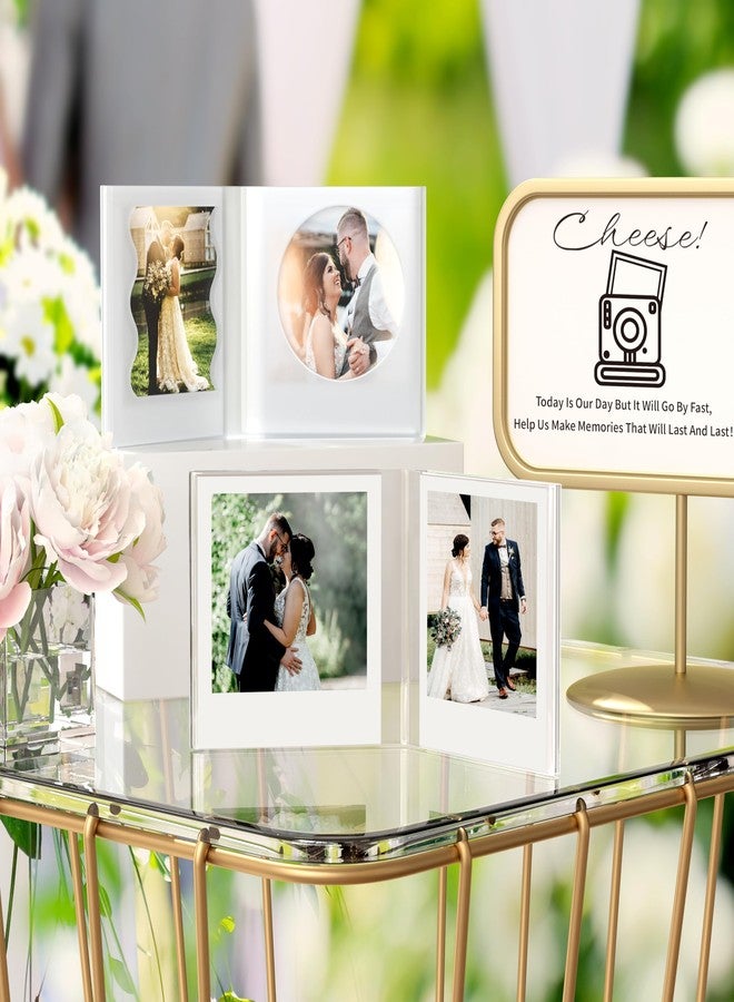 WINKINE Polariod Frame for i-Type/600/SX-70 Film, 4.2''x3.5'' Acrylic Photo Frame, Double Sided Polariod Frame for Photos, Holds 2 Films, Clear, 2 Pack - Image 4