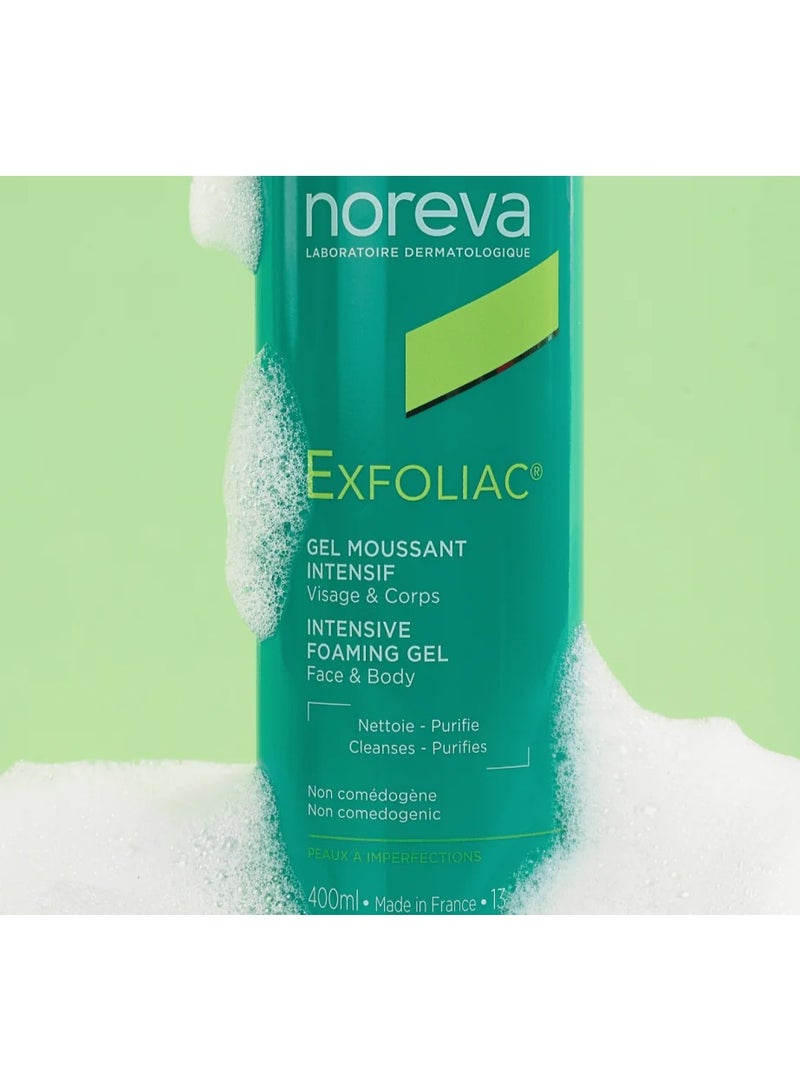 Noreva Exfoliac Intensive Foaming Gel 200ml - Image 3