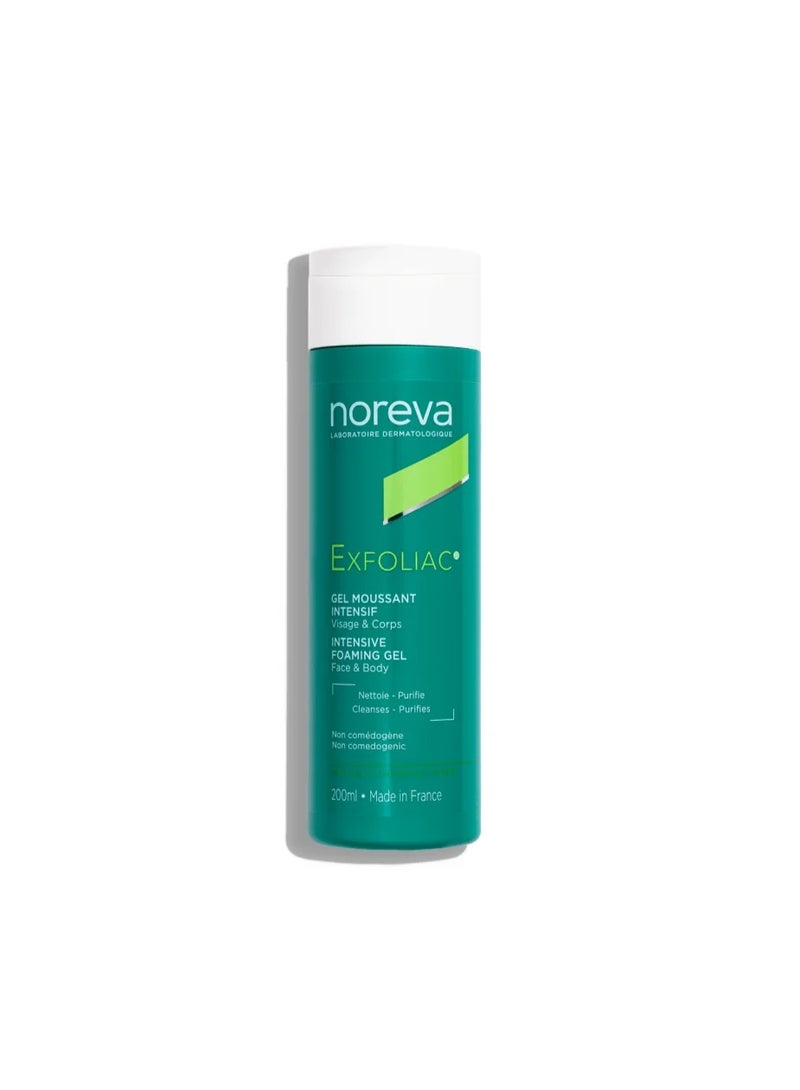 Noreva Exfoliac Intensive Foaming Gel 200ml - Image 4