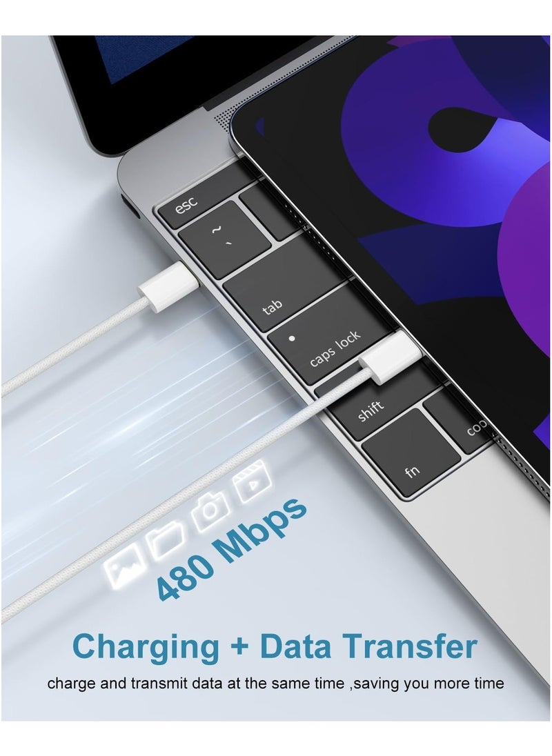 iPhone 16, iPhone15 Pro Max Charger With USB C Port 35 Watt with 1M iPhone Fast Charging Cord Type C to C for iPhone 16 / 15 Pro max/15 Pro/15 plus/15, Samsung S24 and all USB C mobiles / Tabs