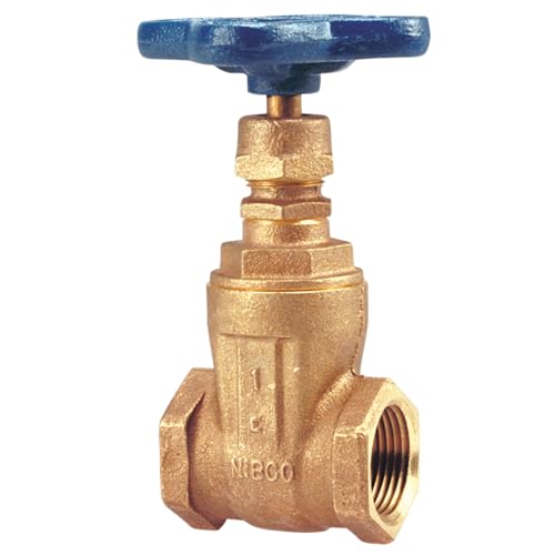 Nibco T-113 Bronze 2-Port Gate Valve, 1/2" - Image 4