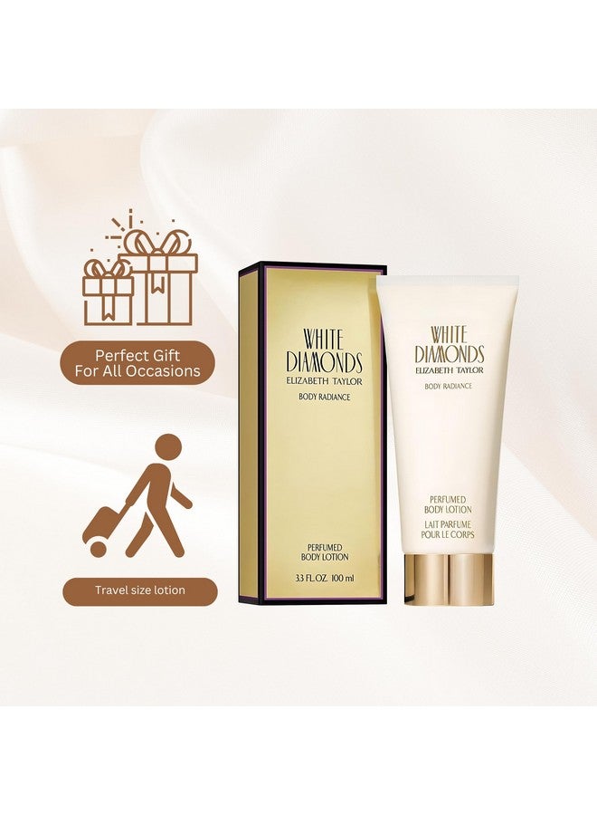 إليزابيث تايلور لوشن الجسم وايت دايموندز للنساء من إليزابيث تايلور، 3.3 أونصة - Image 5