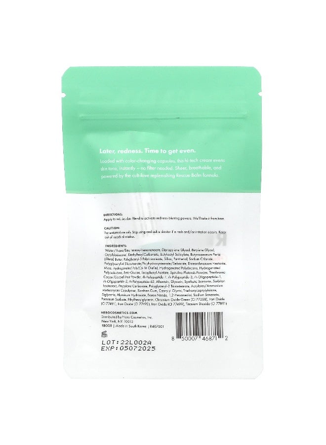 Hero Cosmetics Hero Cosmetics, Rescue Balm + Red Correct, Mini, 0.169 fl oz (5 ml)  - Image 2
