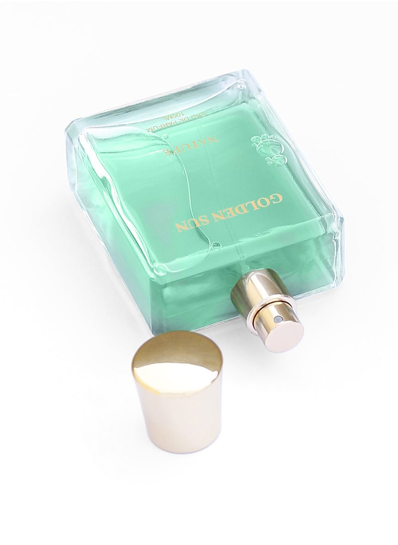 AMD Perfumes Golden Sun Nature By AMD Perfumes Men Fragrance EDP 100ml  - Image 3