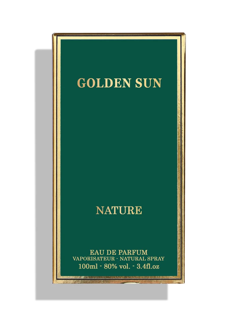 AMD Perfumes  Golden Sun Nature By AMD Perfumes Men Fragrance EDP 100ml for Men | Best Price UAE