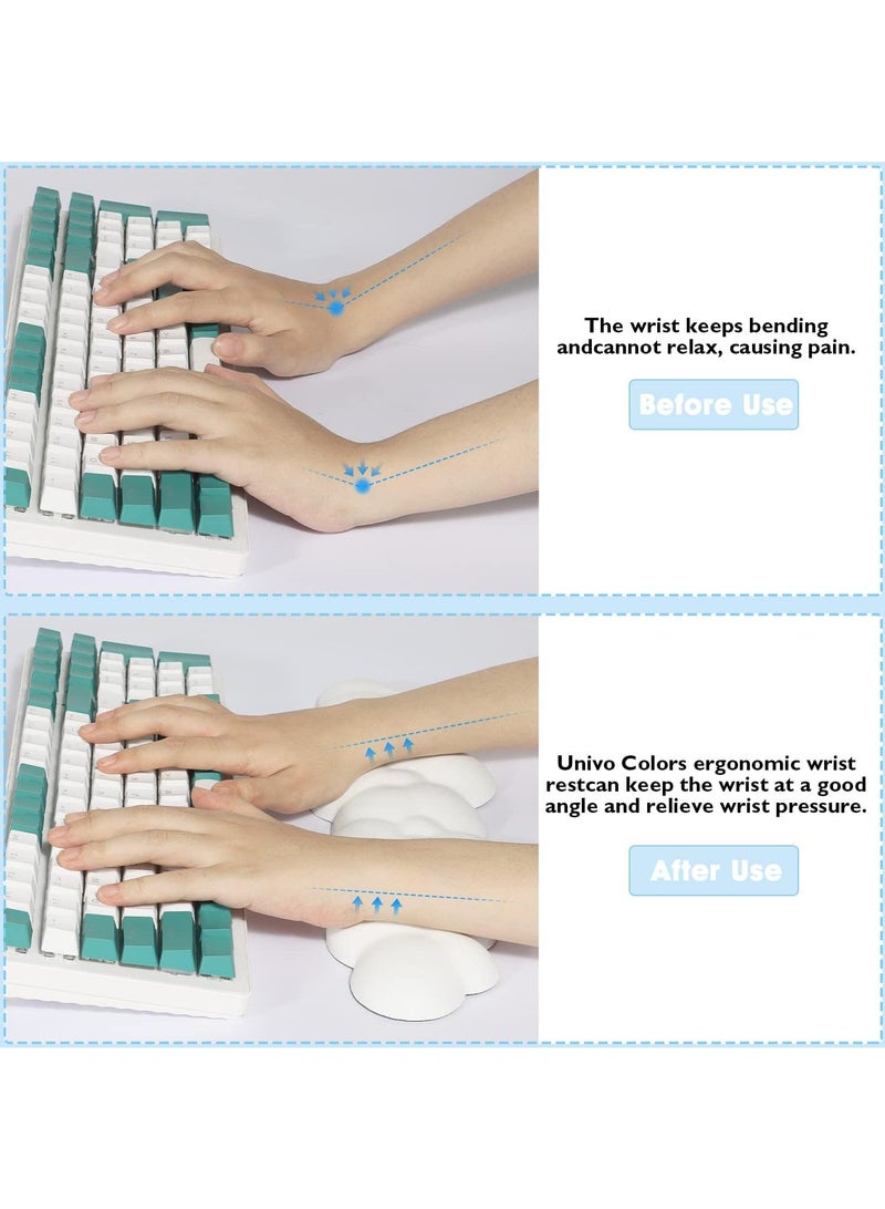 Y&D لوحة مفاتيح المعصم من إسفنج الذاكرة السحابي - Image 2